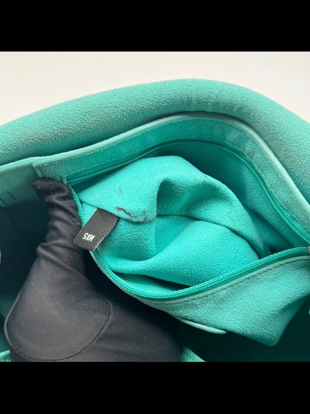 Mulberry Turquoise Leather Satchel - Picture 12 of 16